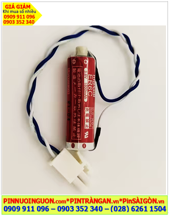 Maxell ER6C (zắc PLC); Pin nuôi nguồn Maxell ER6C Lithium Thionyl Chloride 3.6v AA1800mAh (Nhật)
